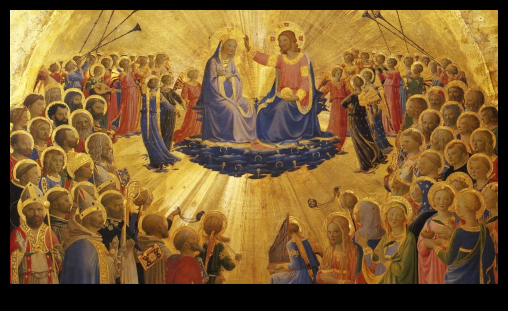 الومضات الذهبية: الأهمية الرمزية لأوراق الذهب في فن العصور الوسطى