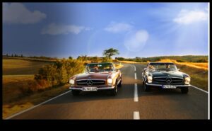 ركوب الكلاسيكيات: الجاذبية الخالدة للسيارات الفاخرة العتيقة