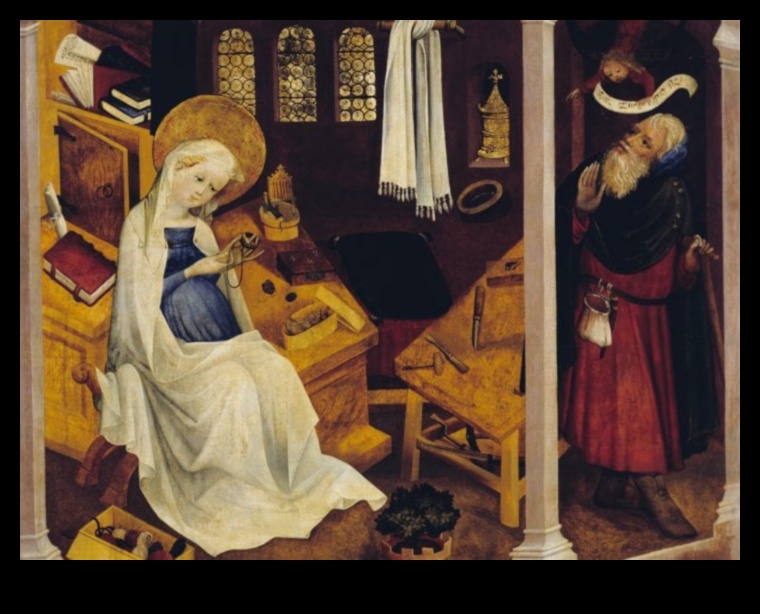 الجداريات في العصور الوسطى: اللوحات الجدارية واللوحات الجدارية كروايات فنية