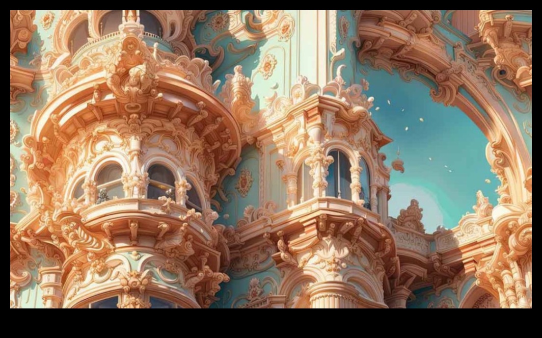 الروكوكو روكايل: زخرفة على شكل صدفة حددت عصرًا 5 روكوكو روكايل: زخارف شل في الزخارف الفنية