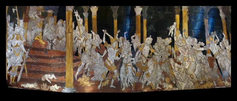 فسيفساء العصور الوسطى: روائع في ديكور الأرضيات القوطية