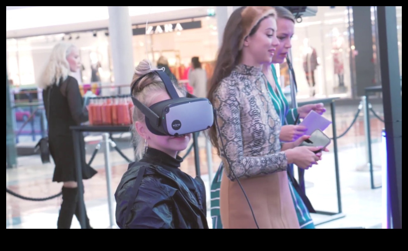 عروض الأزياء الافتراضية: ملحقات الواقع المعزز والواقع الافتراضي للأجهزة المحمولة