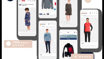 عروض الأزياء الافتراضية: ملحقات الواقع المعزز والواقع الافتراضي للأجهزة المحمولة